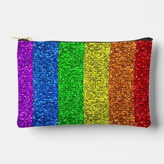 LGBT vlag trilling regenbooglitter sparkles Etui (Voorkant)