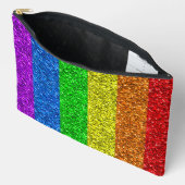 LGBT vlag trilling regenbooglitter sparkles Etui (Open)