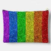 LGBT vlag trilling regenbooglitter sparkles Etui (Achterkant)