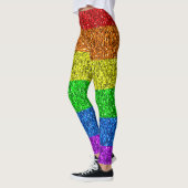 LGBT vlag trilling regenbooglitter sparkles Leggings (Links)