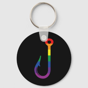Lgbt Vlag Vishaak Homovisser Queer Pride Regen Sleutelhanger