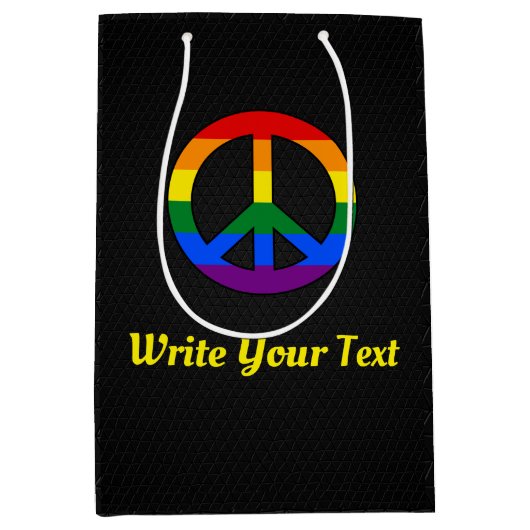 LGBT-vlaggen Medium Cadeauzakje (Voorkant)