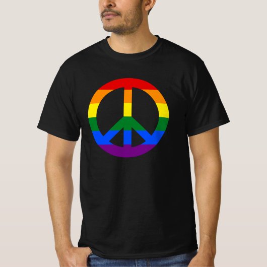 LGBT-vlaggen T-shirt (Voorkant)