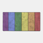 LGBT-vlaggentrots verdrietige regenboog Bureaumat (Voorkant)