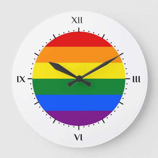 LGBT-vlagklokken Grote Klok (Voorkant)