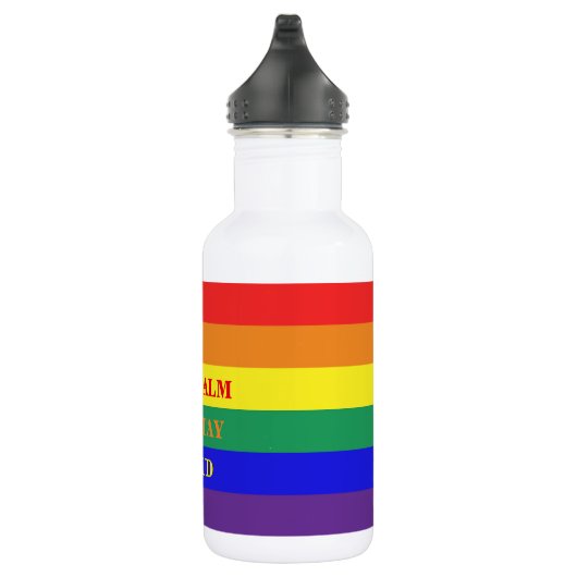 LGBT-vlagsymbool Waterfles (Rechts)