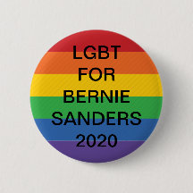 LGBT voor Bernie Sanders 2020 Button