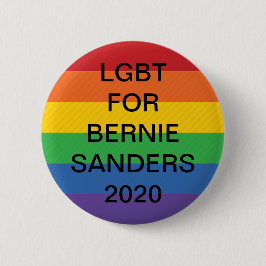 LGBT voor Bernie Sanders 2020 Button