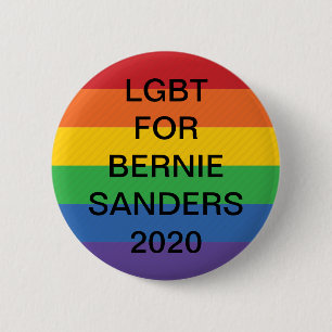 LGBT voor Bernie Sanders 2020 Button