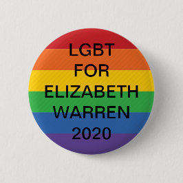 LGBT voor Elizabeth Warren President 2020 Button