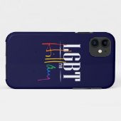 LGBT VOOR HILLARY Case-Mate iPhone CASE (Achterkant (horizontaal))