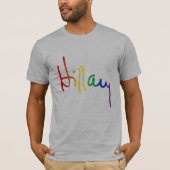 LGBT voor Hillary Clinton T-shirt (Voorkant)