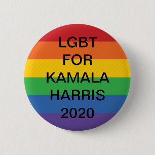 LGBT voor Kamala Harris 2020-Button Ronde Button 5,7 Cm