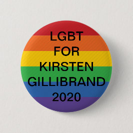 LGBT voor Kirsten Gillibrand President 2020 Button