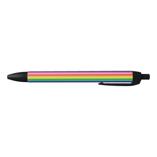 lgbt voor regenboogkleuren zwarte inkt pen (Bodem)