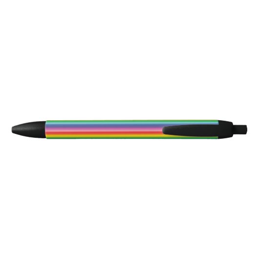 lgbt voor regenboogkleuren zwarte inkt pen (Achterkant)
