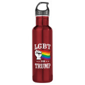 LGBT VOOR TRUMP WATERFLES  (Voorkant)