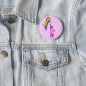 LGBT Vrijheidsbeeld Button (In situ)