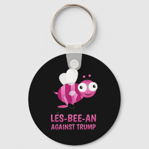 LGBT vs Donald Trump Gay Pride Les-Bee-An Against Sleutelhanger
