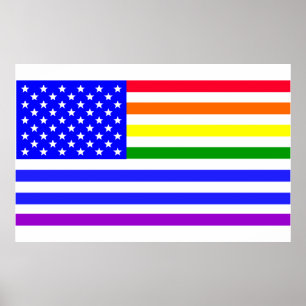 Lgbt VS Vlag Poster