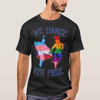 LGBT We Dance Met Pride Native American T-shirt