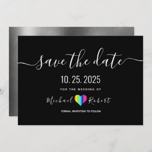 LGBT Weddenschap bewaart de datum Save The Date