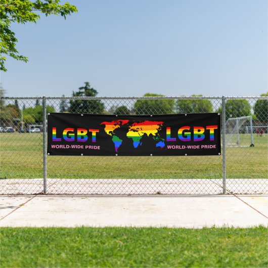 LGBT-WERELDWIJDE PRIDE PARADE BANNER (Insitu)