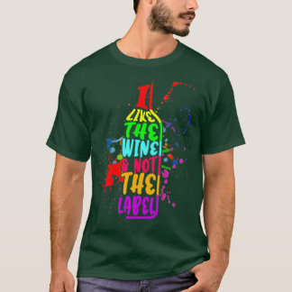 LGBT-wijn die ik leuk vind, niet de labelkool T-shirt