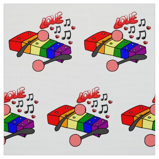 LGBT Xylophone Stof (Swatch)