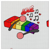LGBT Xylophone Stof (Close Up)