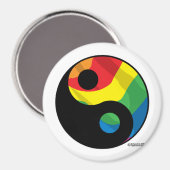 LGBT Ying Yang Magneet (Voorkant / Achterkant)