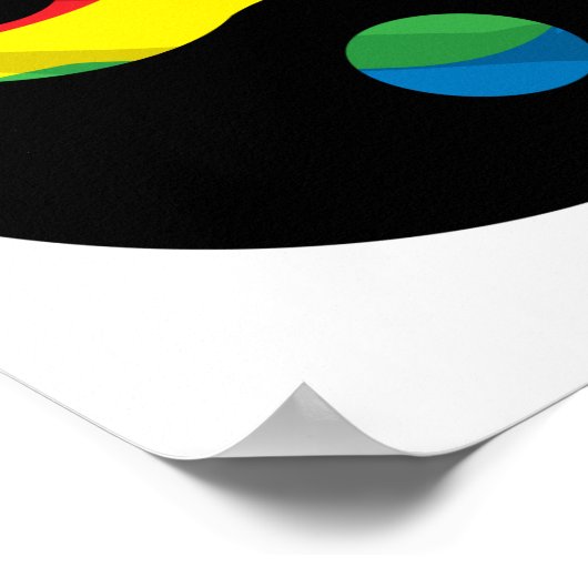 LGBT Ying Yang Poster (Hoek)