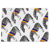 LGBT-Zebra Large Cadeautasje (Voorkant)