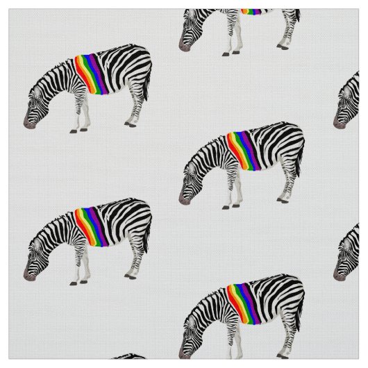 LGBT-Zebra Stof (Swatch)