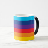 LGBTQ 11 oz morphing koffiemok Magische Mok (Voorkant rechts)