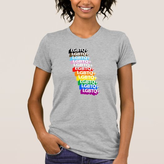 LGBTQ 3D T-SHIRT (Voorkant)