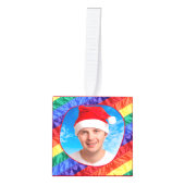 LGBTQ 4 Foto Gay Pride Vlag Rainbow Stripes Queer Decoratie (Voorkant)