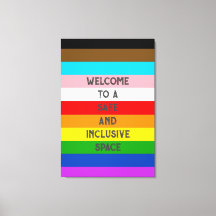 LGBTQ Aanpasbare Progress Pride Vlag Rainbow