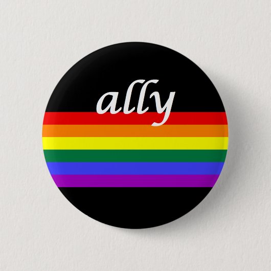 LGBTQ Ally Button (Voorkant)