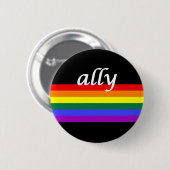 LGBTQ Ally Button (Voorkant /achterkant)