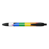 LGBTQ+ Ally Flag Zwarte Inkt Pen (Achterkant)
