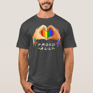 LGBTQ Ally Gay Pride Mannen Vrouwen T-shirt