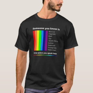 LGBTQ ALLY GAY PRIDE SHIRT REGENBOOGVLAGGENPRIDE 2