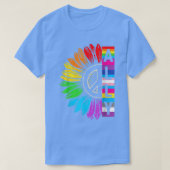 LGBTQ Ally LGBT voor homoseksuele Mannen Vrouwen K T-shirt (Design voorkant)