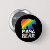 LGBTQ Ally Mama Beer Pride Month Ronde Button 5,7 Cm (Voorkant /achterkant)