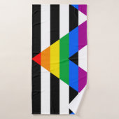LGBTQ+ Ally-vlag Badhanddoek (Badhanddoek)