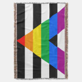 LGBTQ+ Ally-vlag Deken (Voorkant Verticaal)