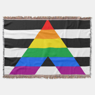 LGBTQ+ Ally-vlag Deken