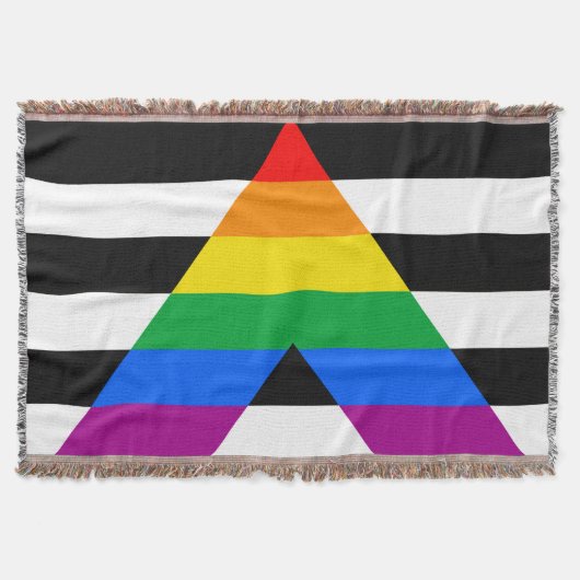 LGBTQ+ Ally-vlag Deken (Voorkant)