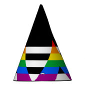 LGBTQ+ Ally-vlag Feesthoedjes (Rechts)